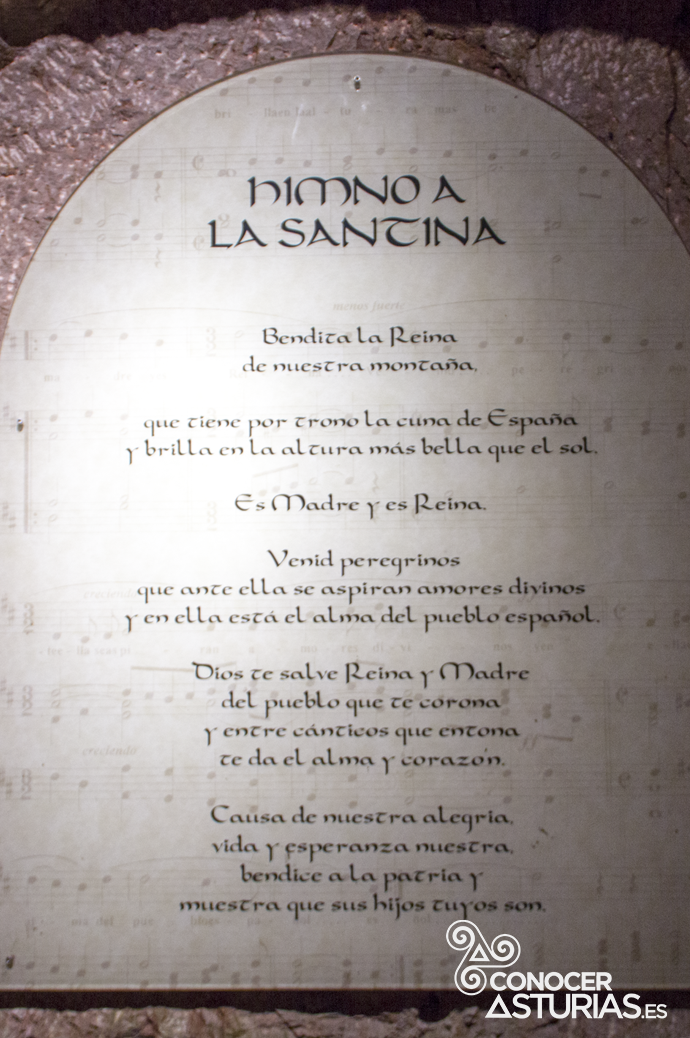 Himno a la Santina de Covadonga