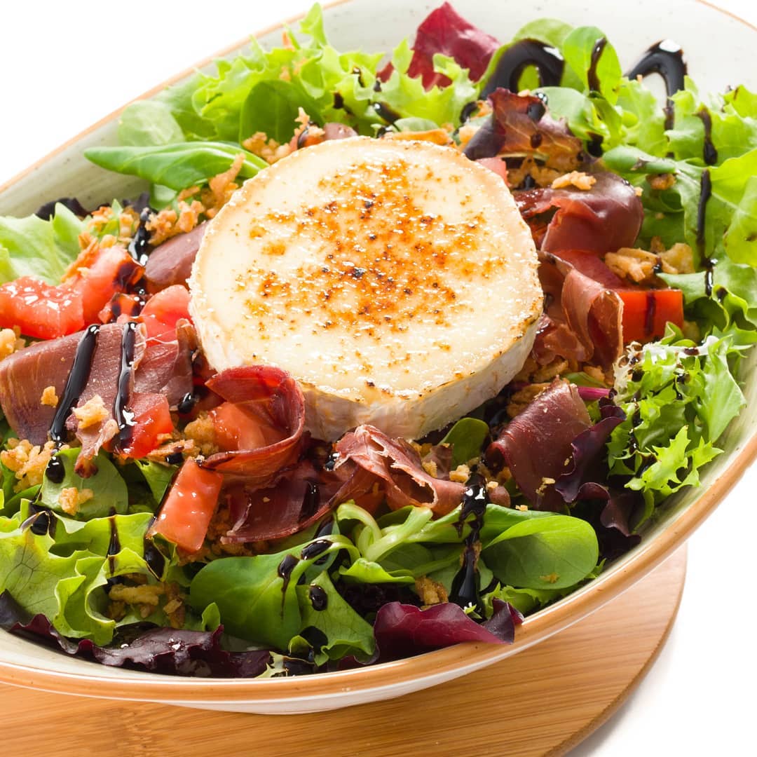 Una ensalada para los más sanos.