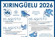 El Xirin (Xiringüelu) 2026: cinco días de fiesta en Pravia, del 5 al 9 de agosto Cartel del Xiringüelu 2026, fiestas de Pravia, Asturias