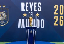 El trofeo de la Copa del Mundo llega a Asturias de la mano de la selección