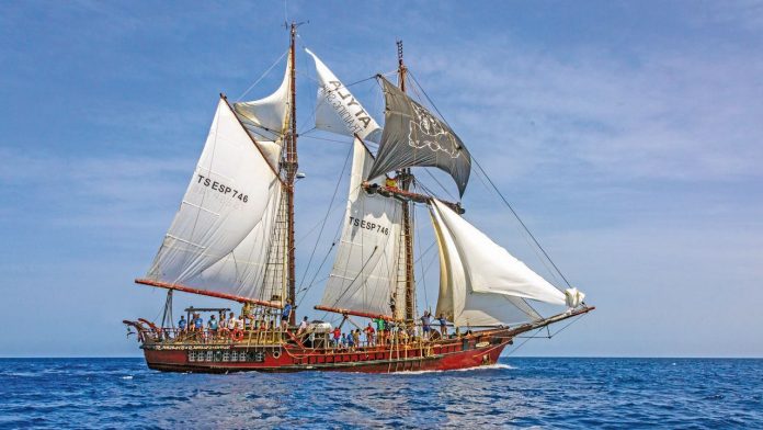 El velero clásico Atyla hará parada en Gijón esta Semana Santa