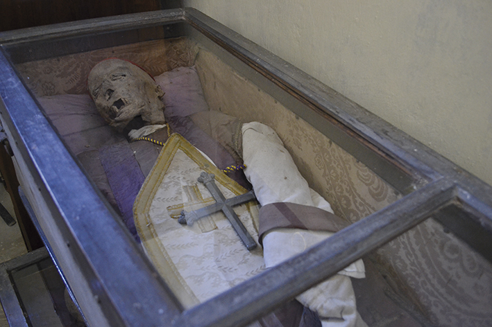Las momias asturianas de la Casa de los Miranda
